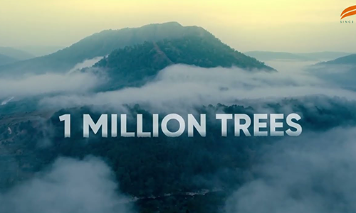 One Million Trees, One Step towards a Greener India!